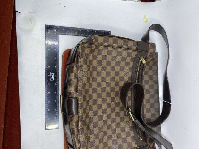 Louis Vuitton Bastille Vintage Brown Monogram Canvas Messenger Bag