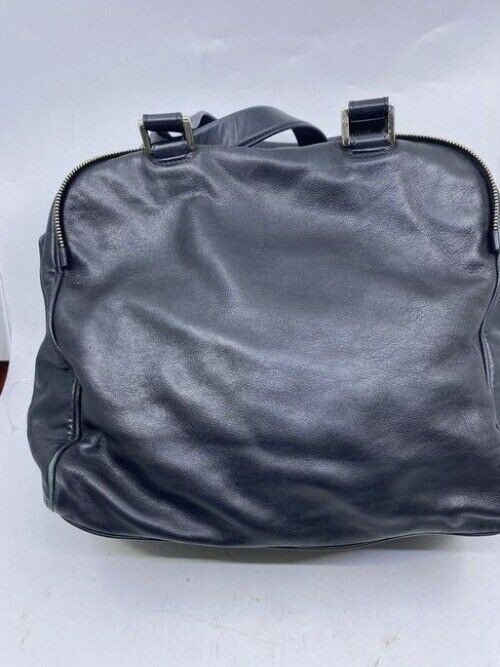 Jimmy Choo Justine Handbag Black Leather Shoulder Bag
