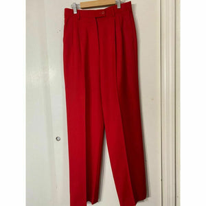 BURBERRY Red Slacks Pants Size 4
