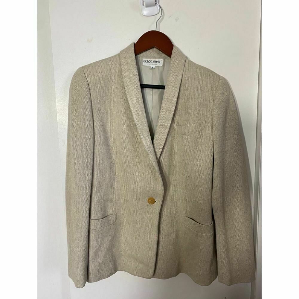 GIORGIO ARMANI Women’s Career Jacket Size 6 Msrp 1,500