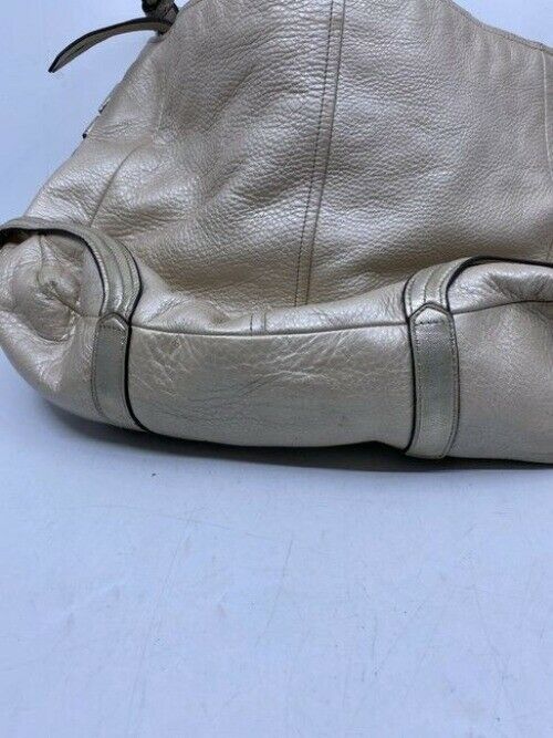 Coach Classic Off White Leather Shoulder Bag
