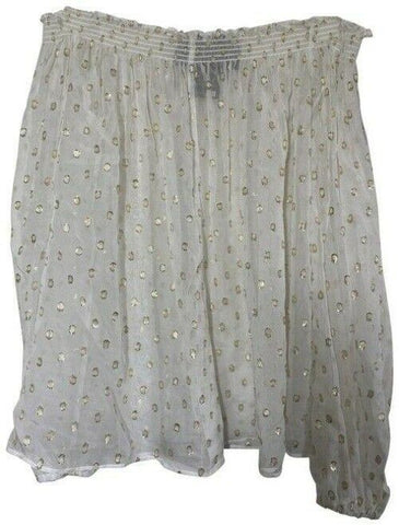 nicole miller white new off the shoulder msrp