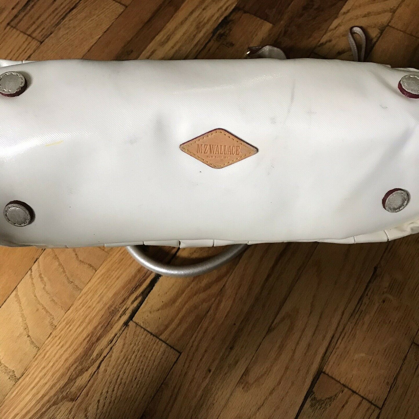 MZ WALLACE White Canvas Bea Bag