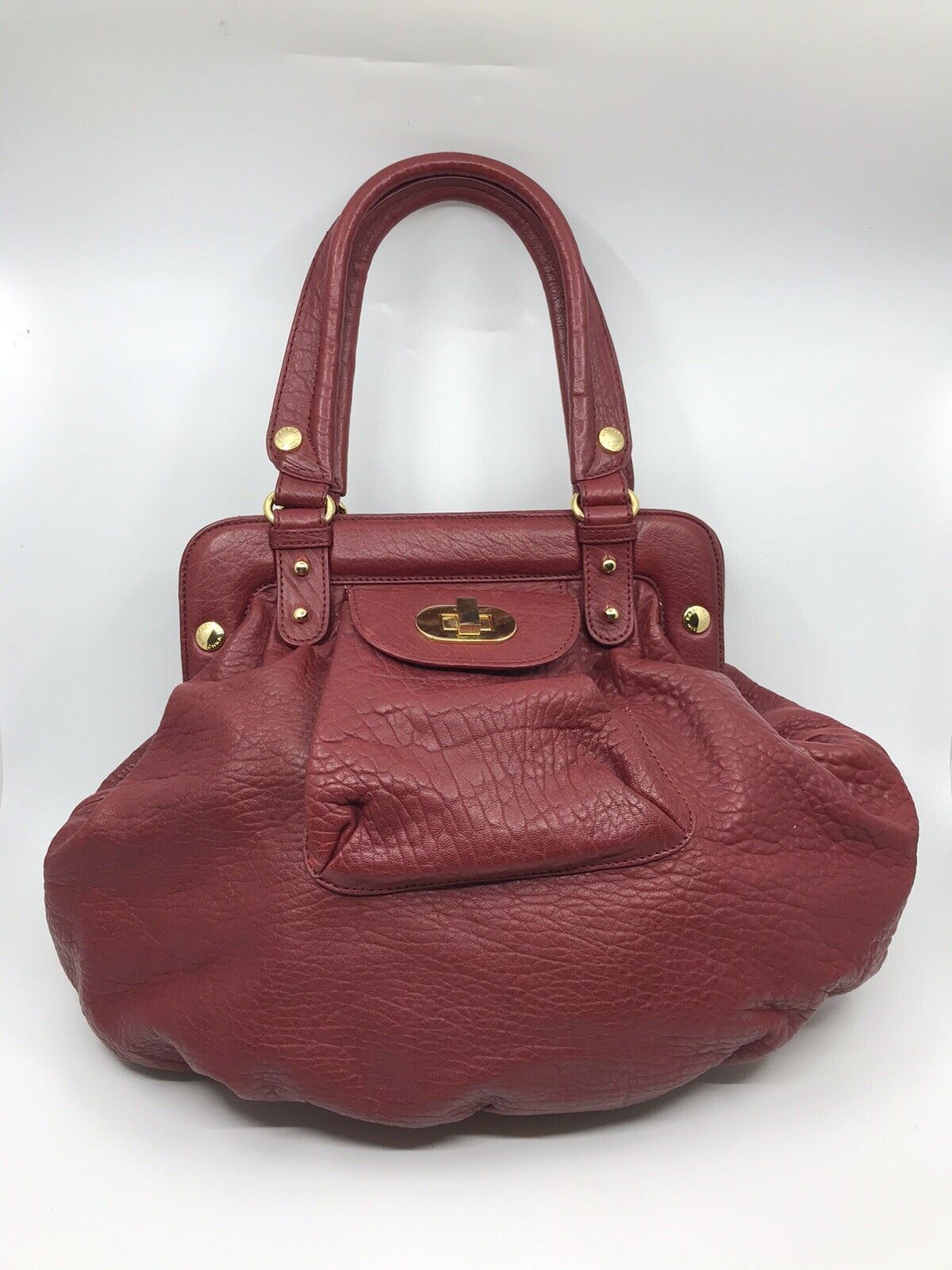 BADGLEY MISCHKA Red Leather Shoulder Bag
