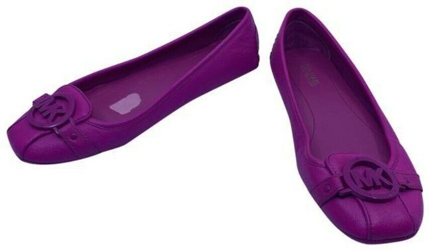 Michael Kors Fuchsia Slip On Flats Size Us