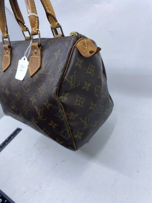 Louis Vuitton Speedy Vintage Brown Monogram Canvas Tote
