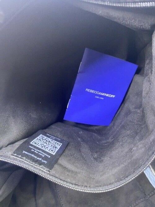 Rebecca Minkoff Darren Blue Leather Shoulder Bag