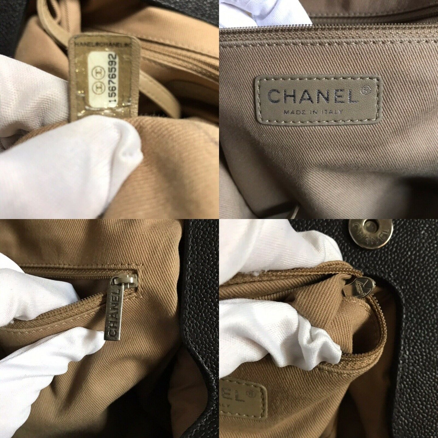 CHANEL Caviar Large Tote Msrp 4K