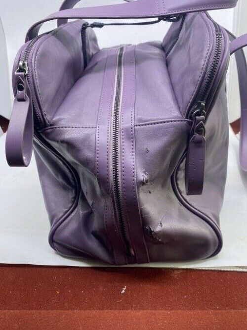 Lululemon Two Times A Yogi Purple Polyurethane Shoulder Bag