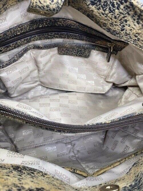 michael kors washed hamilton msrp black leather shoulder bag