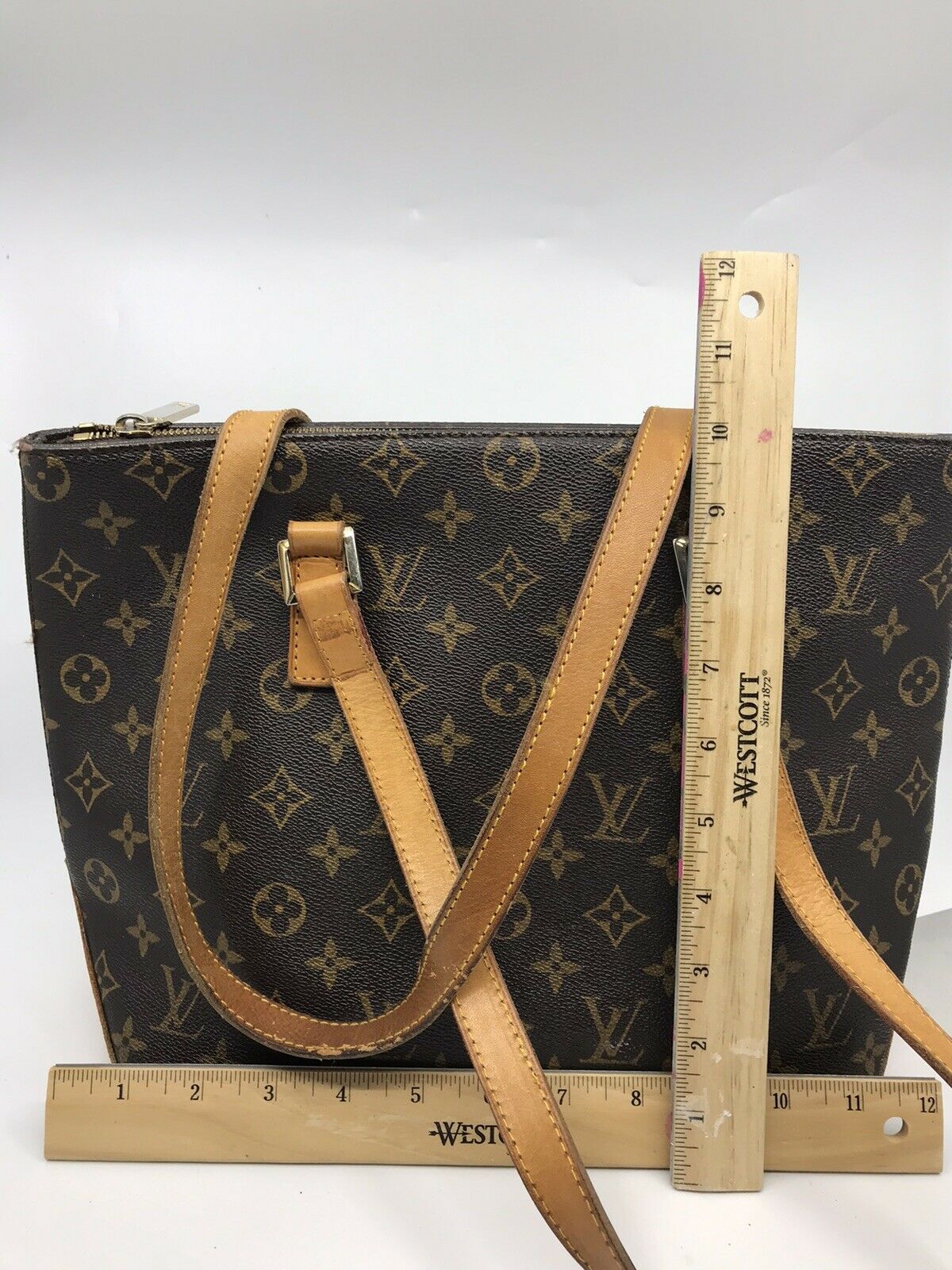 LOUIS VUITTON Cabas Mezzo Tote Bag