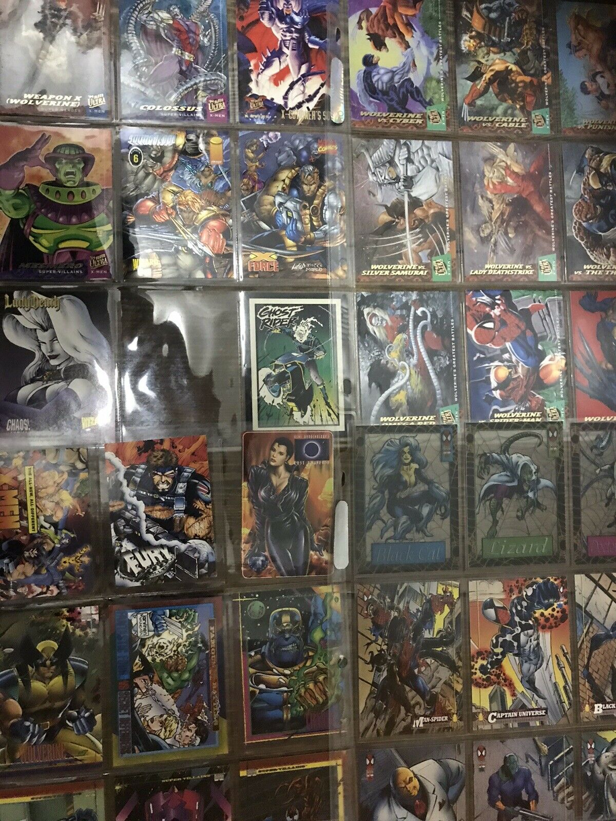 Collection of Trading Cards X-Men, SpiderMan, Pokemon 425 + Pieces!!