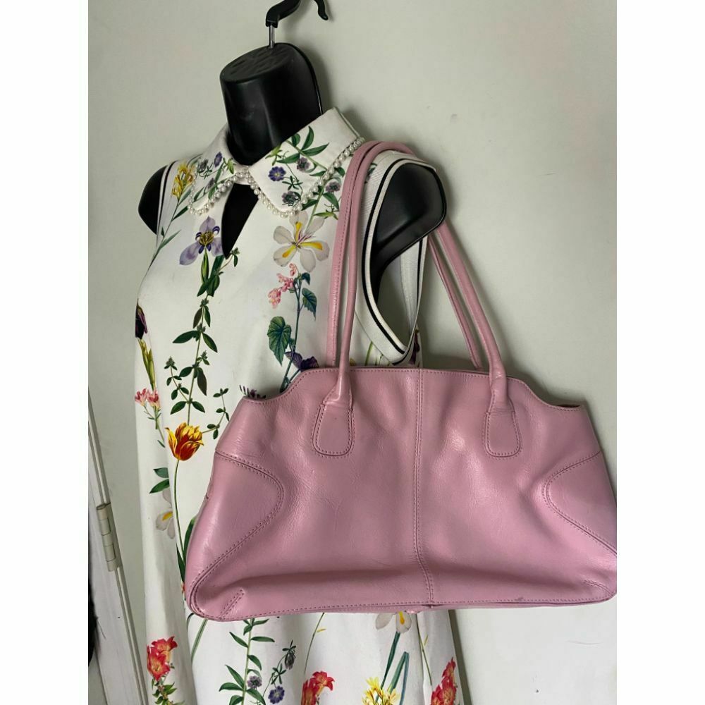 COLE HAAN Pink Large Leather Tote/ Shoulder Bag