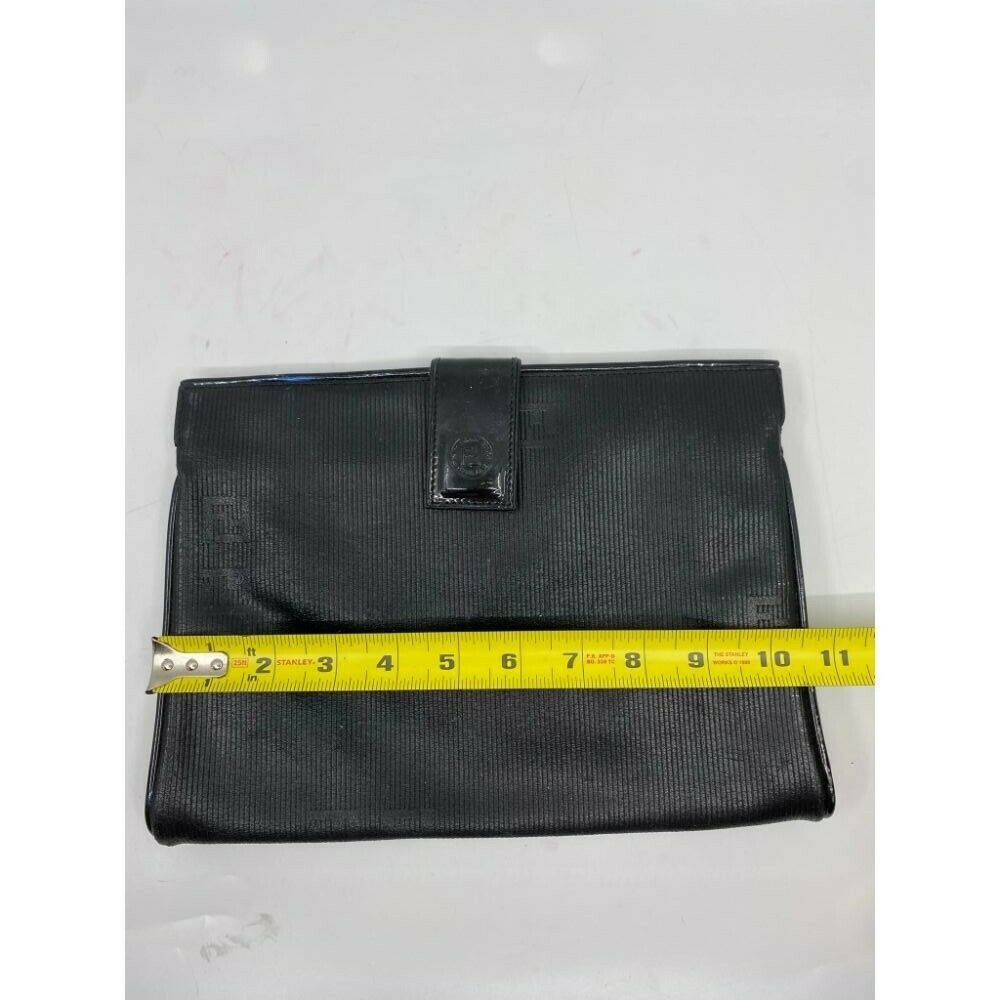 Vintage FENDI Black Clutch