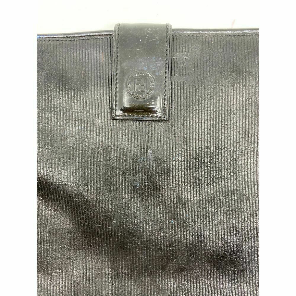Vintage FENDI Black Clutch