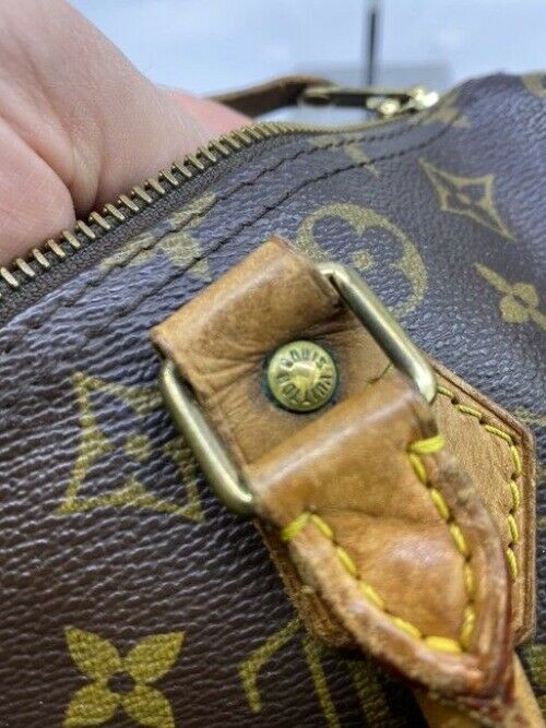 Louis Vuitton Speedy Brown Monogram Canvas Shoulder Bag