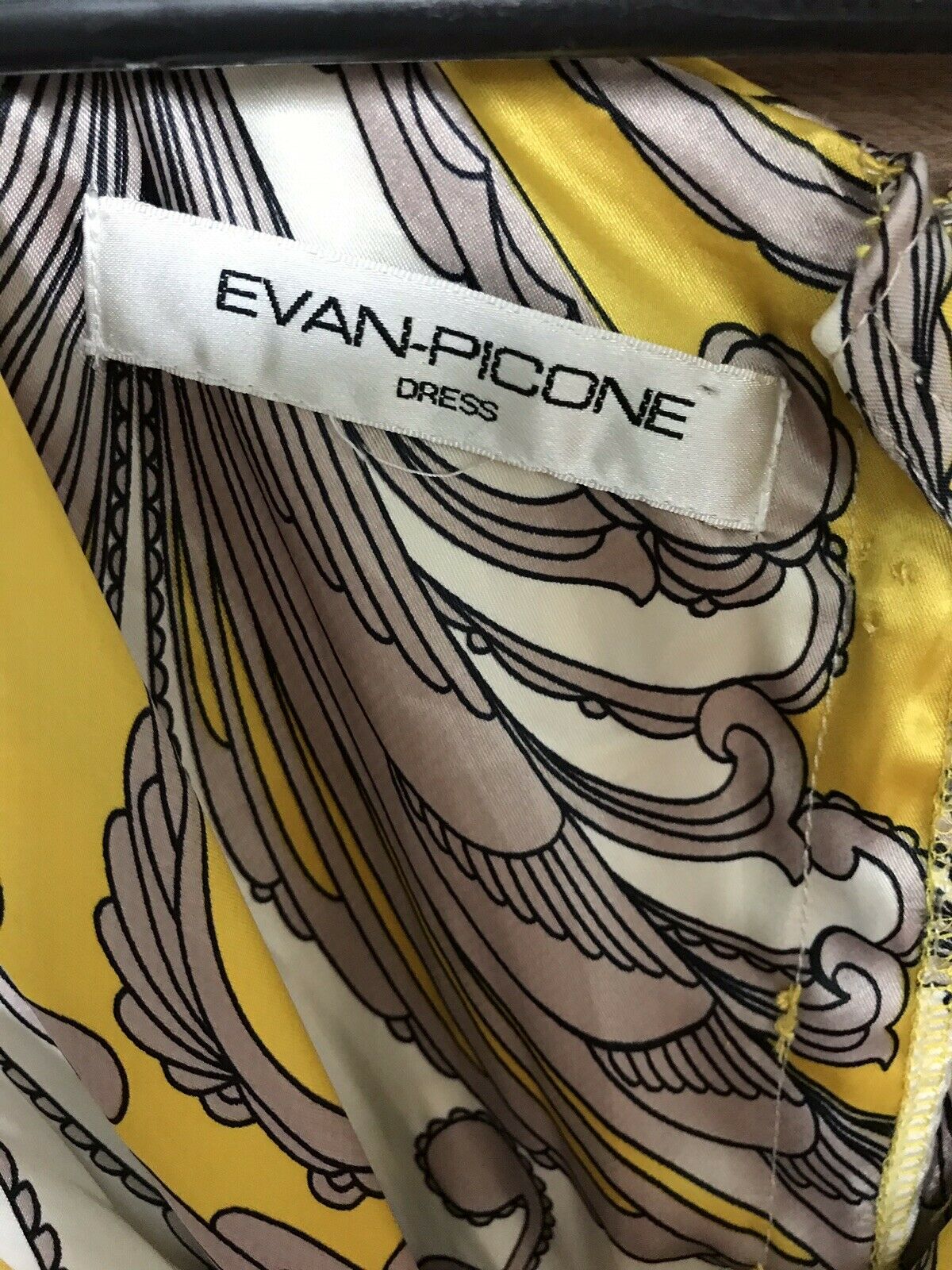 EVAN PICONE Yellow Dress Size 12