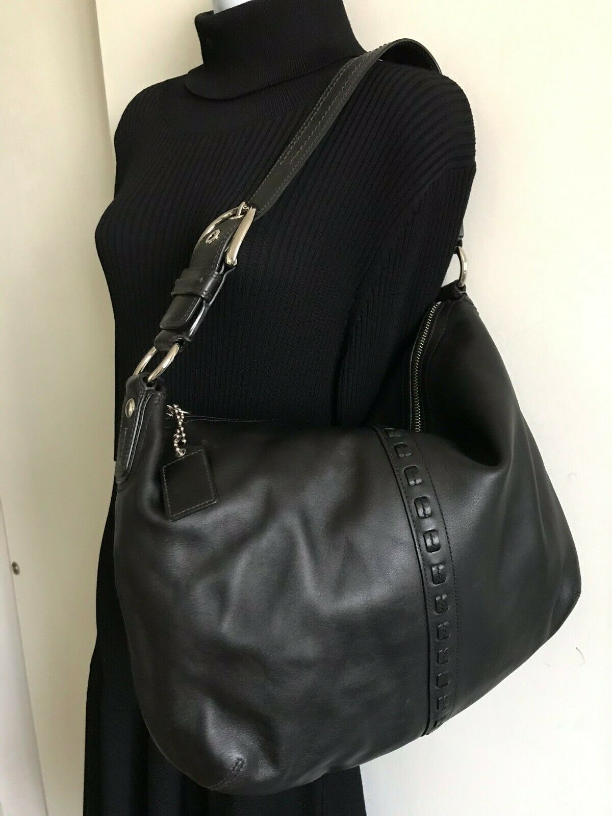 Coach Leather Shoulder Bag