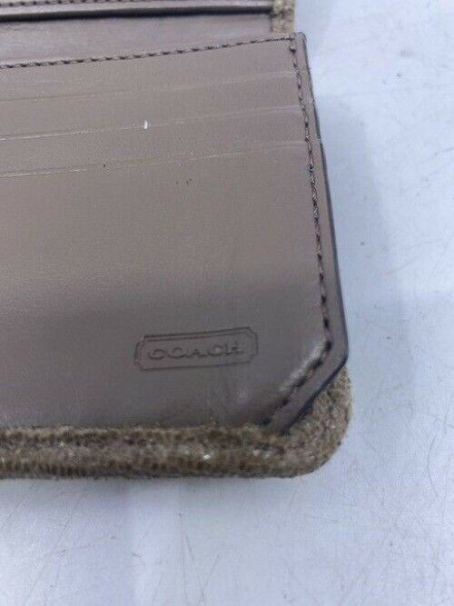 Coach Multicolor Large Unique Design Card Id Wallet