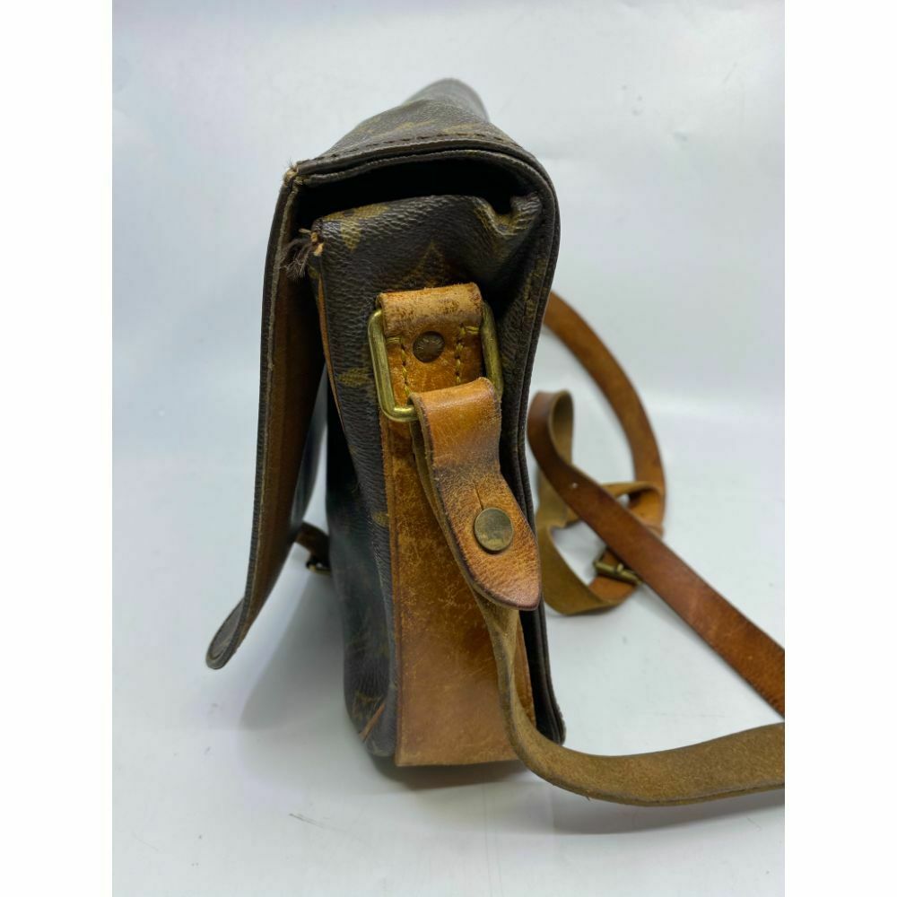 LOUIS VUITTON Brown Vintage Monogram Crossbody Bag