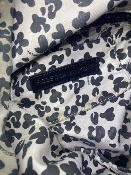 Rebecca Minkoff Stevie Julian Fringe Nubuck Gray Leather Backpack