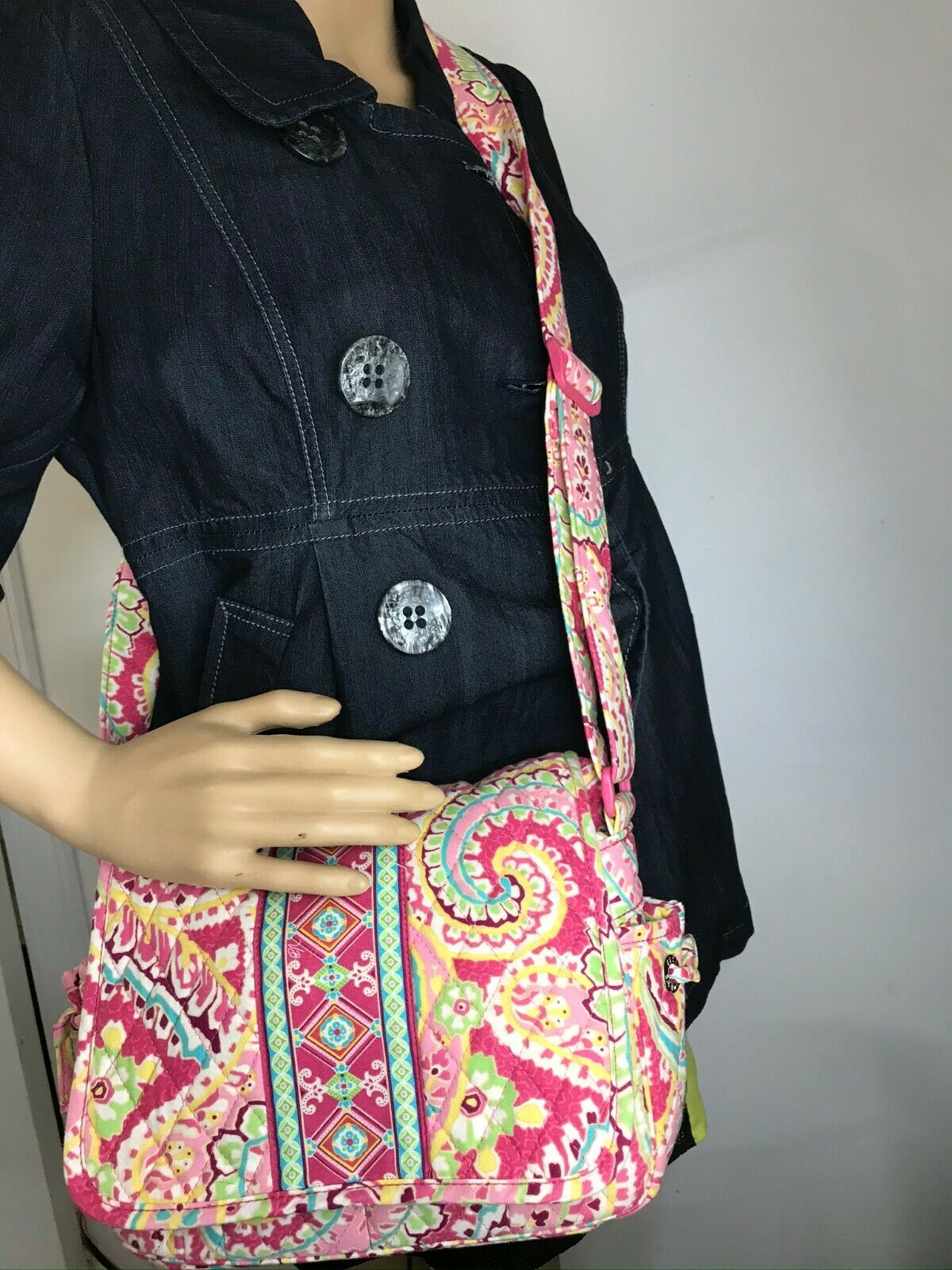 Vera Bradley Quilted Crossbody / Shoulder Bag