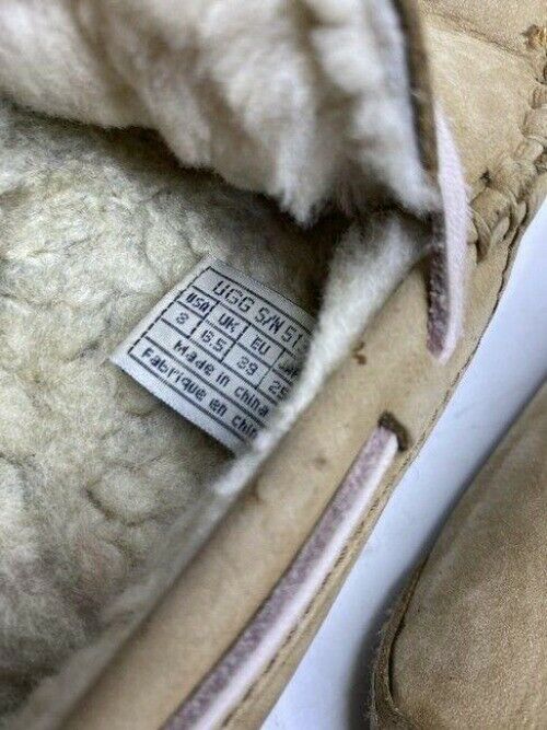 Ugg Australia Tan Slip Flats Size Us