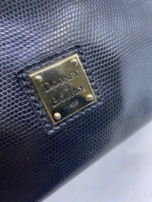 Dooney And Bourke Summer Black Leather Cross Body Bag