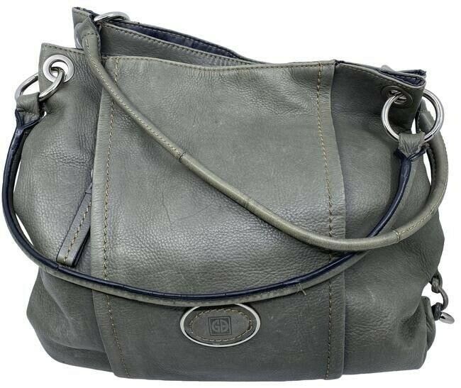Giani Bernini Msrp Olive Green Leather Shoulder Bag