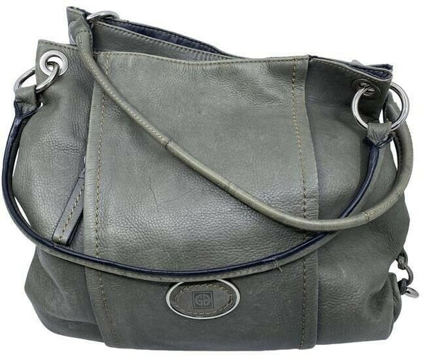 Giani Bernini Msrp Olive Green Leather Shoulder Bag