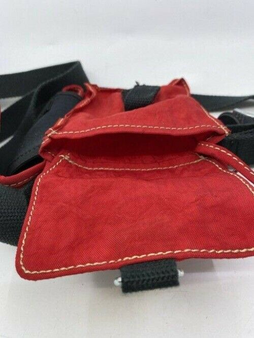kipling crossbody red nylon weekend travel bag