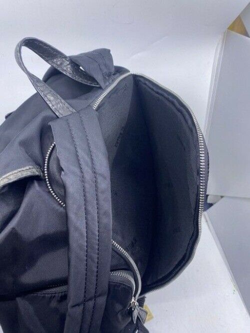 Mz Wallace Cece Moto Black Nylon Backpack