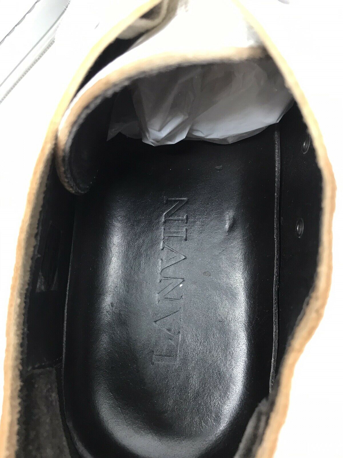 LANVIN White Men’s Sneakers size US 10.5