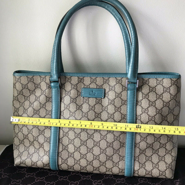 GUCCI All Over Logo Coated Canvas Shoppers Tote