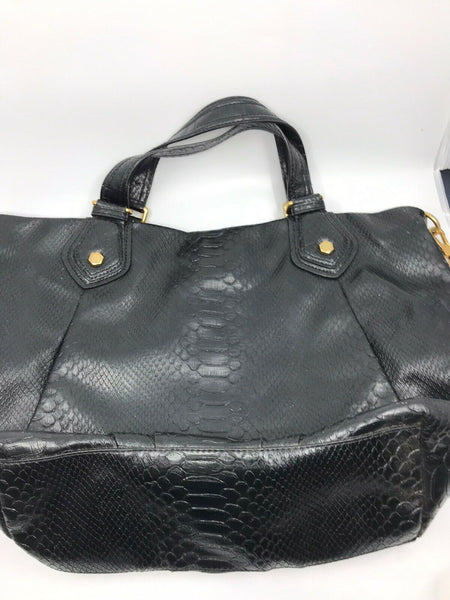 Marc Jacobs Leather Bucket Bag Python Embossed