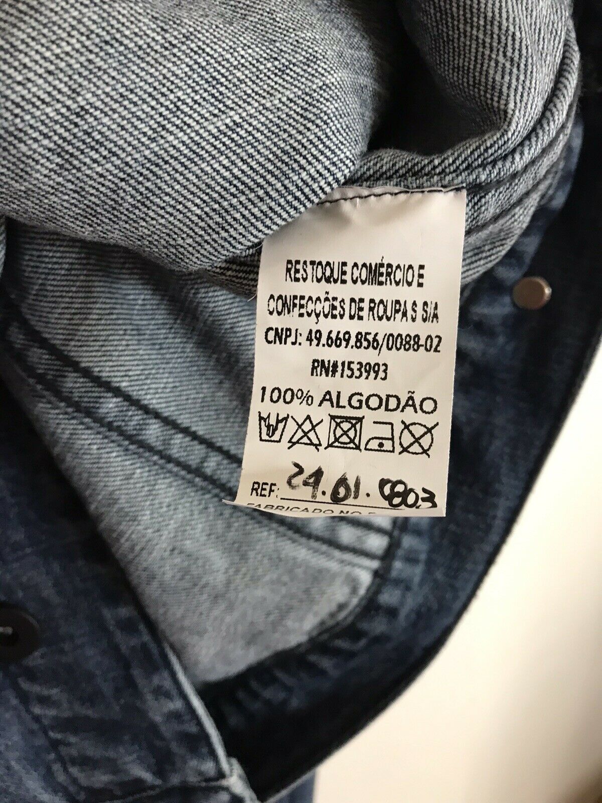 JOHN JOHN Lab Denim Jacket New W/ tags!