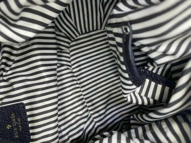 kate spade w hand shoulder customized by me w applique black pink shoulder bag