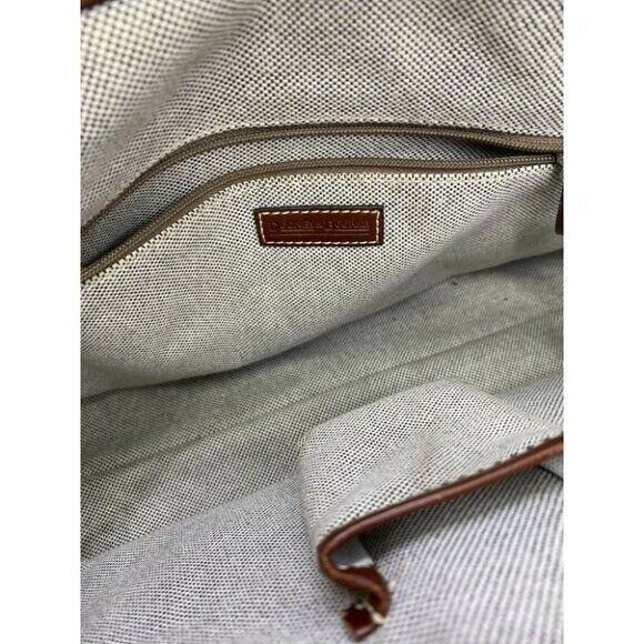 DOONEY & BOURKE Tan Brown Medium Size Doctor Bag