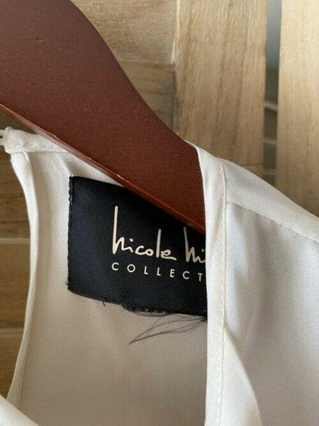 Nicole Miller white msrp small blouse