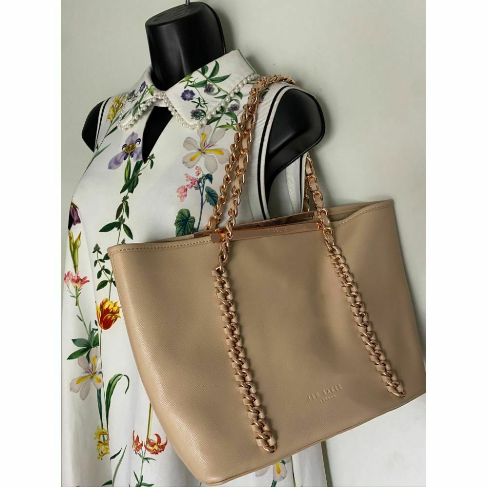 Ted Baker Tan Large Leather Shoulder Bag