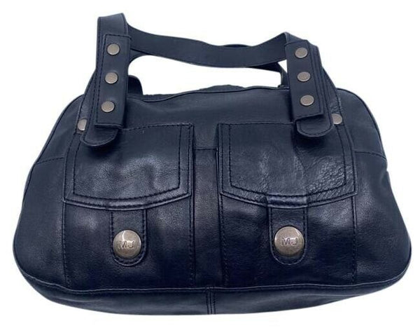 Marc Jacobs Vintage Tote Black Leather Shoulder Bag