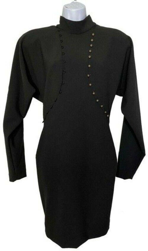 nicole miller black new midi msrp