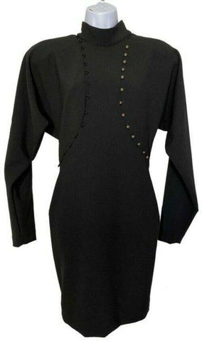 nicole miller black new midi msrp