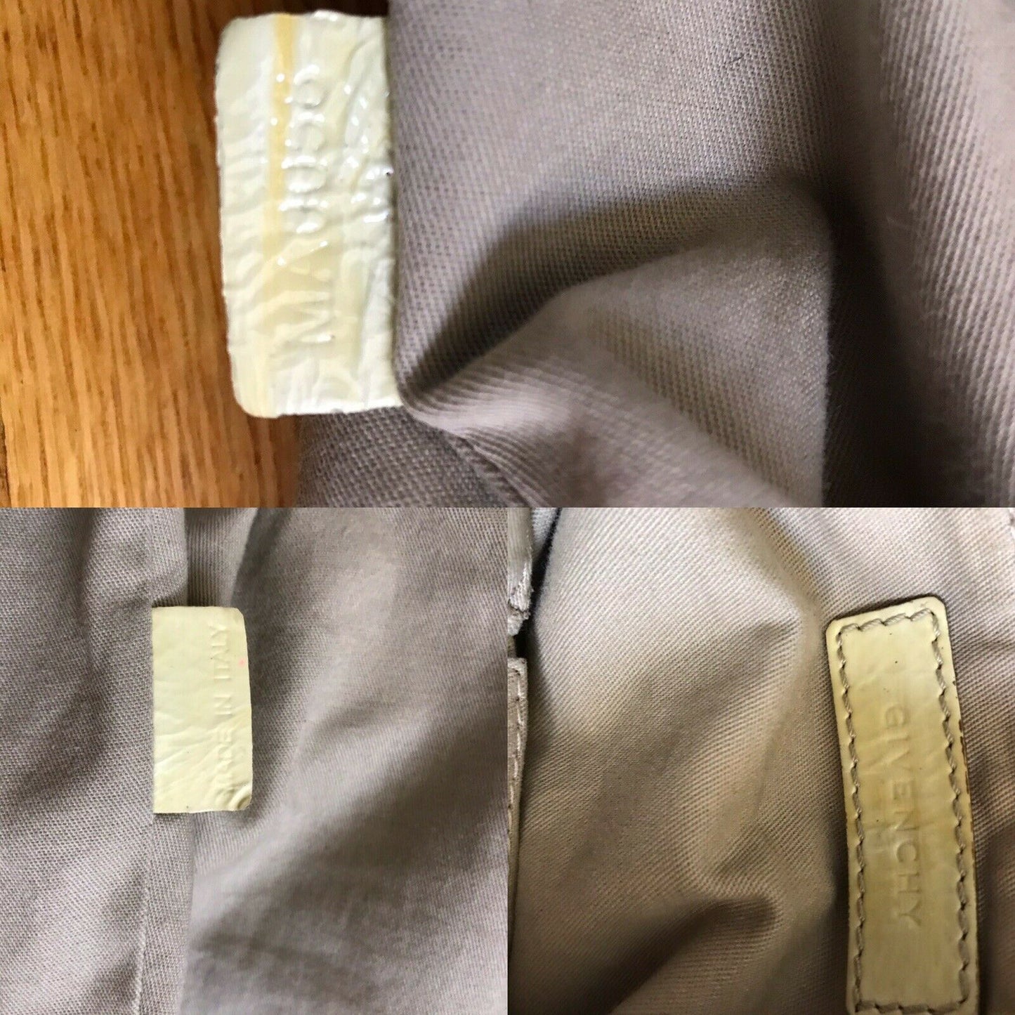 GIVENCHY Nightingale Large Yellow Patent Leather Msrp $2,200