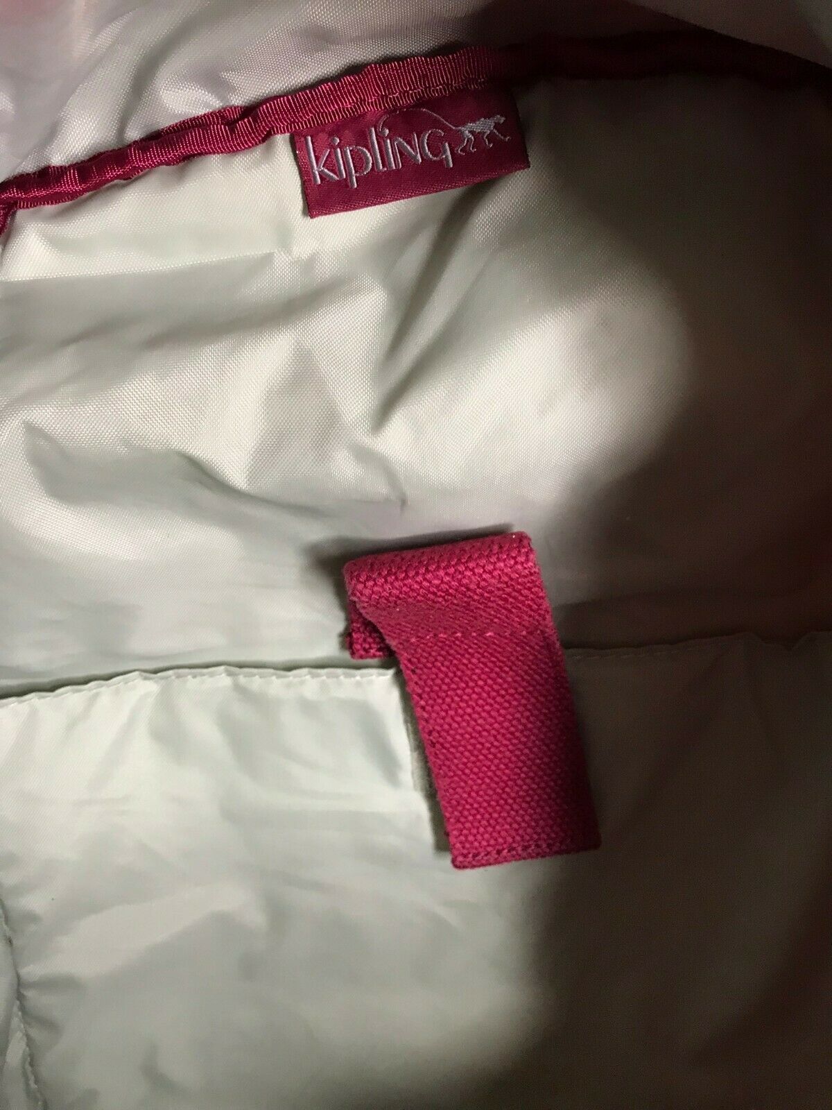 Kipling Red Backpack