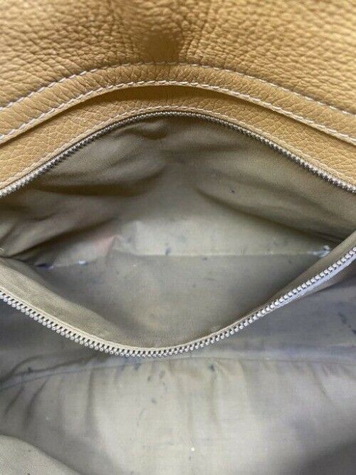 Tod S Tan Leather Shoulder Bag