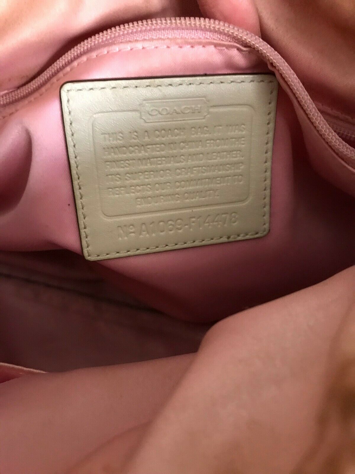 Coach Coated Canvas Shoulder Bag