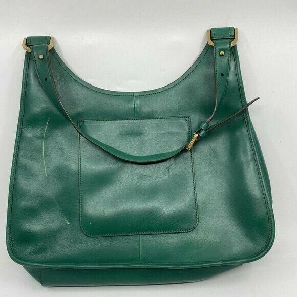 TORY BURCH Green leather hobo Bag