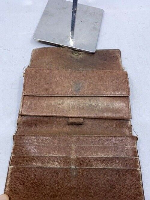 Louis Vuitton Brown Sarah De Large Canvas Travel M10988 Wallet