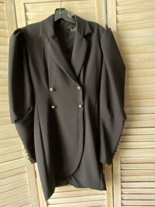 Nicole Miller Gray Blazer Msrp Short Casual Dress
